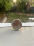 White and pink marble